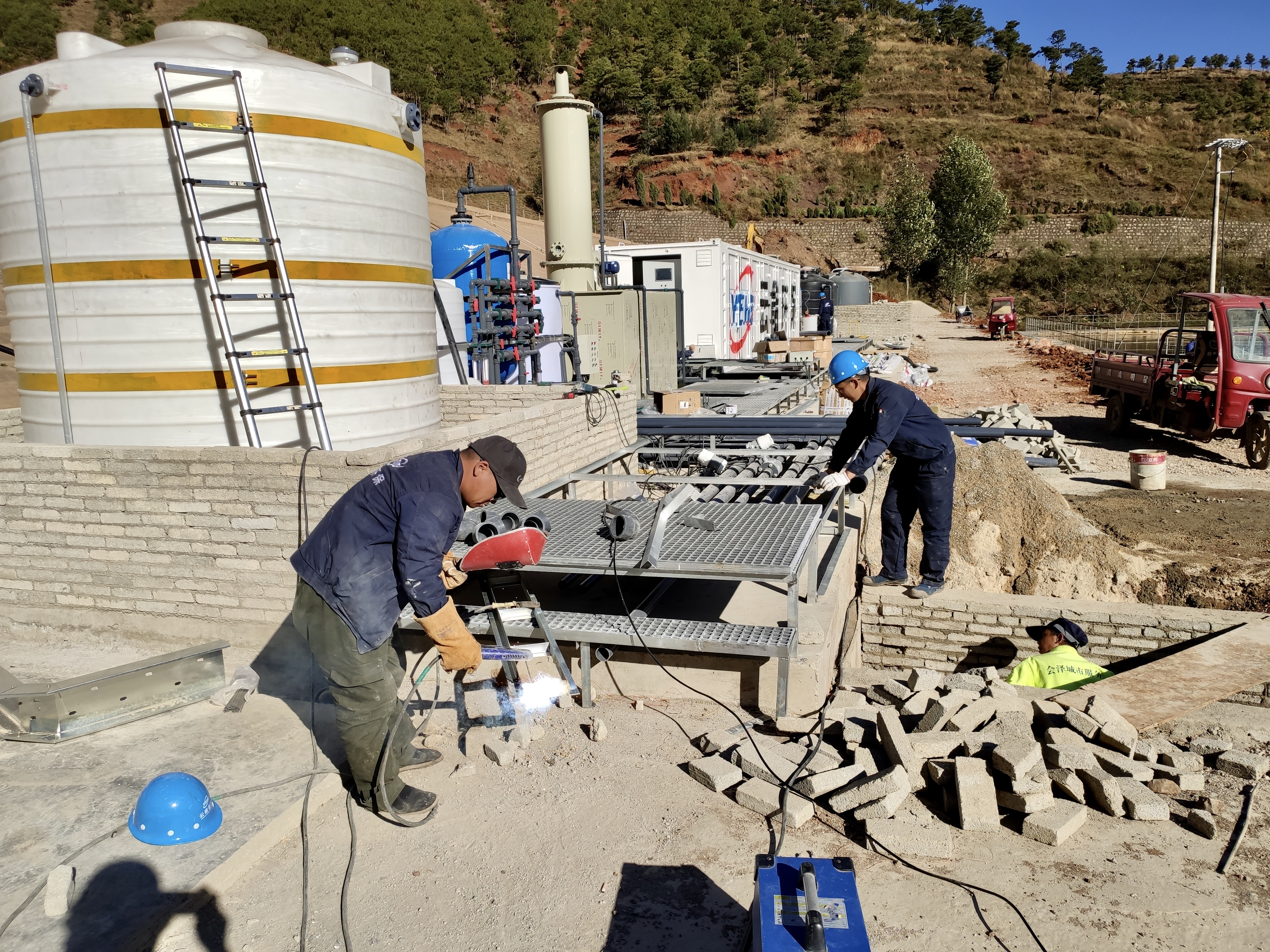 戰(zhàn)風(fēng)沙、抗溫差，一往無前保萬家--碩特環(huán)保會(huì)澤項(xiàng)目正式運(yùn)行